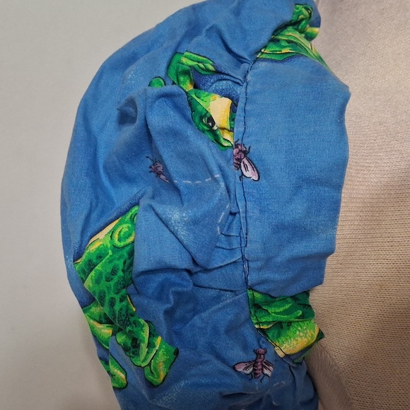 12 Colorful Patterned Scrub/Nurse Hat/Bonnets - Picture 3 of 12